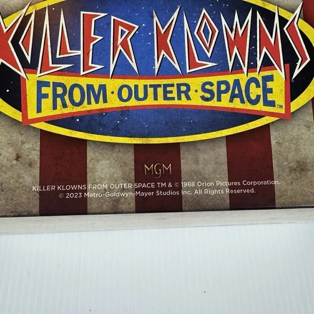 Spirit Halloween Killer Klowns from Outer Space Store Display Large Popcorn Box